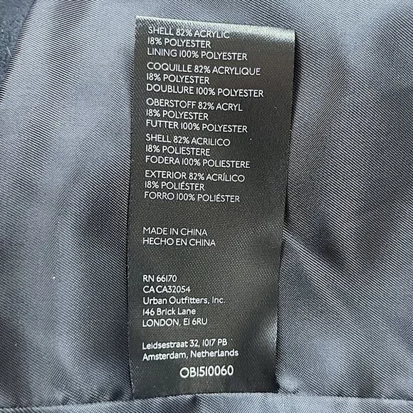 Free People Ombre All Night Faux Fur Jacket - NEW - Picture 11 of 14